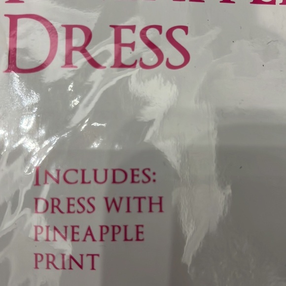 Pineaple Dress Costume Sz-L - Picture 3 of 6